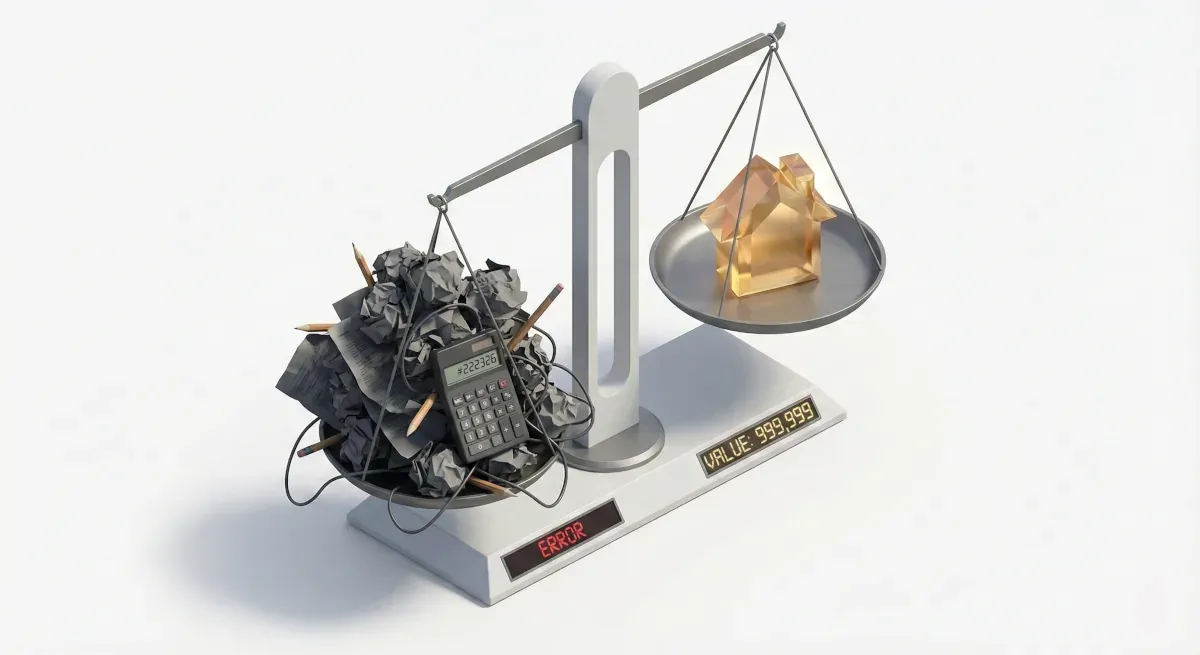 Cómo saber el valor real de un inmueble en subasta (y por qué tu cálculo manual probablemente fallará)